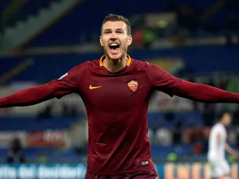 Edin Dzeko và những màn trình diễn đẳng cấp ở Roma