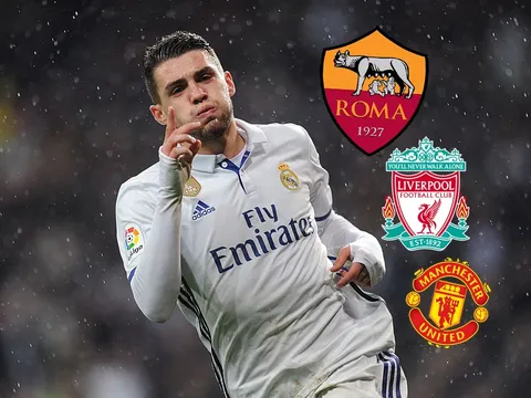 Roma nhập cuộc với MU, Liverpool giành sao Real Madrid