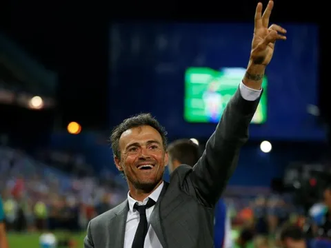 Enrique cảm thấy tự hào vì được dẫn dắt Barca và Messi