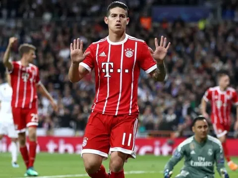 Từng bị ghẻ lạnh, James vẫn tôn trọng Real Madrid