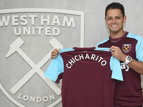 Chicharito cười thả ga trong ngày tái xuất Ngoại hạng Anh