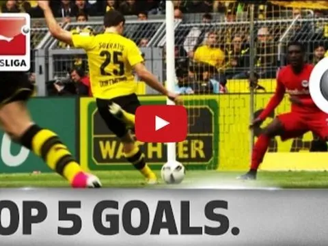 Fabian, Reus, Keita và 5 bàn thắng đẹp nhất vòng 29 Bundesliga