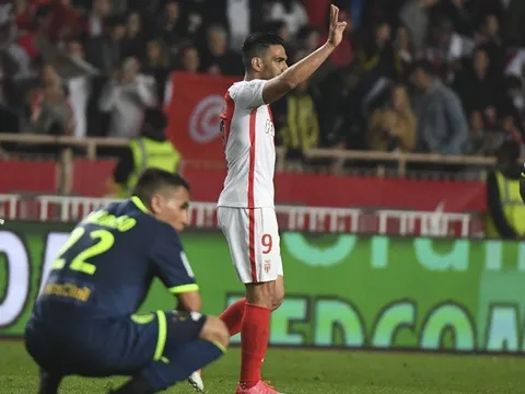 Falcao tỏa sáng, Monaco cách chức vô địch một bước chân