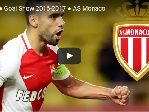 Falcao trong màu áo AS Monaco 2016/17