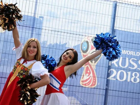 Những chân dài nóng bỏng World Cup 2018