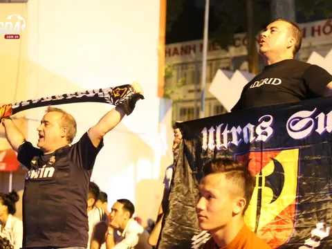 Fan Real Madrid náo loạn siêu cúp tại Việt Nam