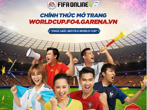 FIFA Online 4 chính thức ra mắt: Những sự kiện đồng hành cùng FIFA World Cup đáng chú ý
