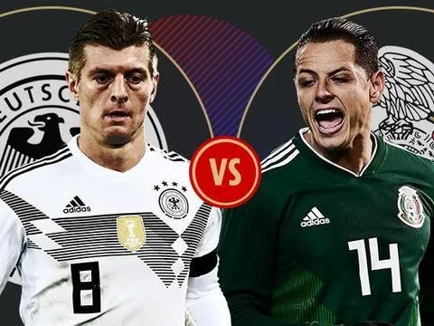 5 điều đáng chờ đợi từ trận Đức - Mexico