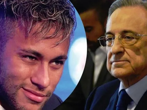 'Florentino Perez bị ám ảnh bởi Neymar'