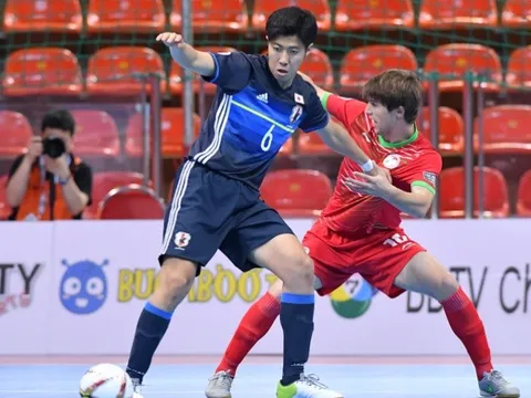 Cửa đi tiếp U20 Futsal Việt Nam sáng trở lại sau trận hòa của Nhật Bản