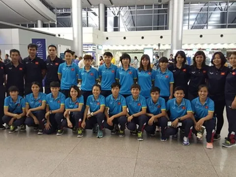 ĐT Futsal nữ Việt Nam lên đường tập huấn tại Nhật Bản