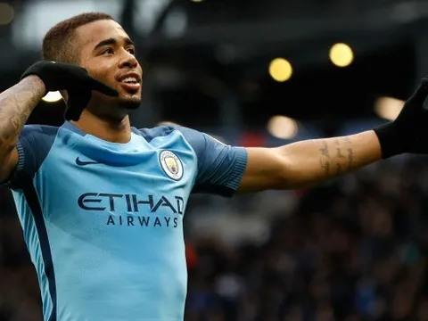 Gabriel Jesus chơi bùng nổ trong màu áo Man City