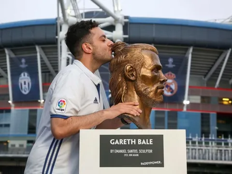 Bức tượng điêu khắc của Gareth Bale bị chê là thảm họa