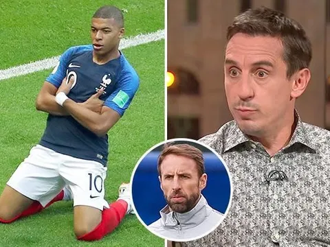 Gary Neville dùng Mbappe 'soi sáng' cho tuyển Anh