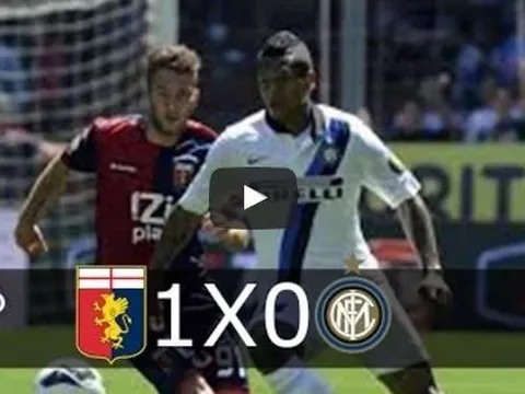 Genoa 1-0 Inter Milan (vòng 35 Serie A)