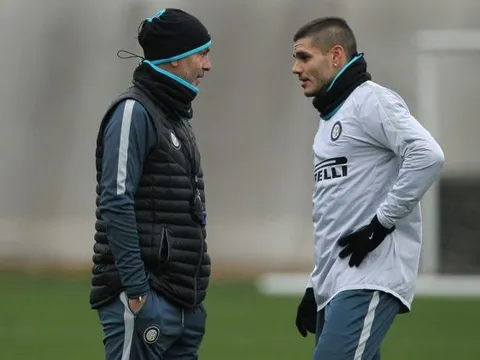 Ghế Pioli lung lay, Icardi đứng ra bảo vệ thầy