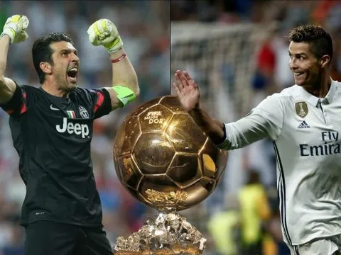 ‘Buffon không thể đánh bại Ronaldo để giành Quả bóng vàng’