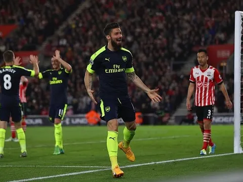 Giroud có thống kê "vô đối" tại Ngoại hạng Anh