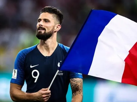 Giroud rời World Cup 2018 với kỷ lục đáng quên