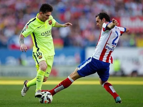Godin - bức tường thép của Atletico