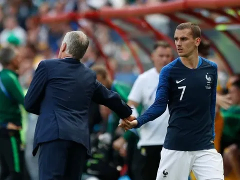 Griezmann có nguy cơ mất suất đá chính trên tuyển Pháp