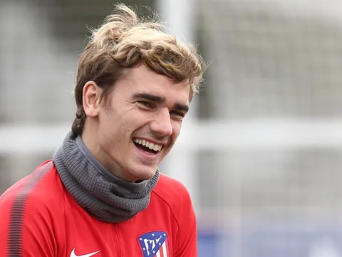 Griezmann tràn đầy tự tin trước trận derby Madrid