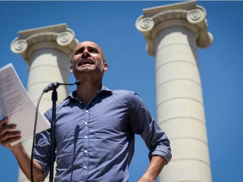 Guardiola oai hùng kêu gọi độc lập cho Catalonia
