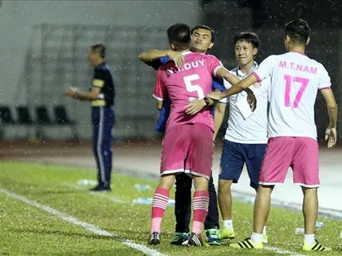 HLV Tài Em tự tin cùng Sài Gòn FC có điểm trước HAGL