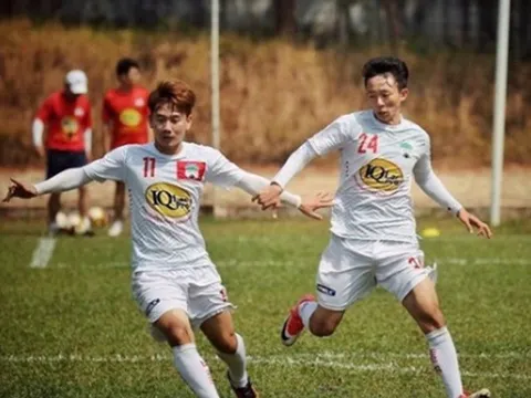 HAGL đón tin vui về lực lượng trước trận tiếp đón SLNA