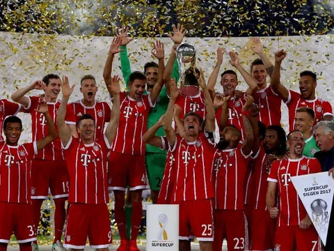 Hạ Dortmund trên chấm 11m, Bayern xuất sắc giành Siêu cúp Đức
