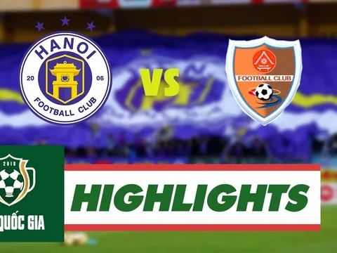 Hà Nội FC 0-0 (4-2p) Đắk Lắk (Cup Quốc gia 2018)