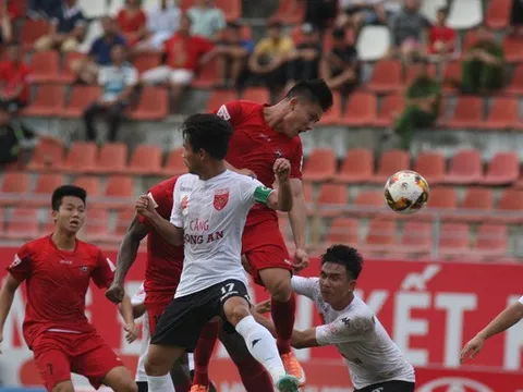Hải Phòng 3-2 Long An (Vòng 15 V-League 2017)