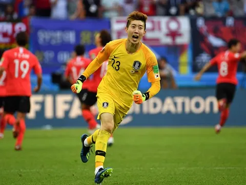 Tỏa sáng ở World Cup, thủ môn Hàn Quốc hứa hẹn khuấy đảo ASIAD