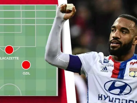 4 cách vận hành của hàng công Arsenal khi có Lacazette