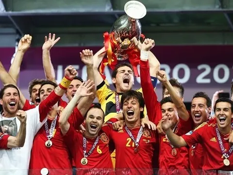 Hành trình đầy cảm xúc của Tây Ban Nha tại EURO 2012