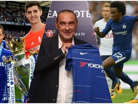 NÓNG: Sarri lên tiếng về tương lai của Hazard, Courtois và Willian
