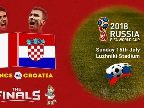DỰ ĐOÁN và tỉ lệ cược: Pháp - Croatia