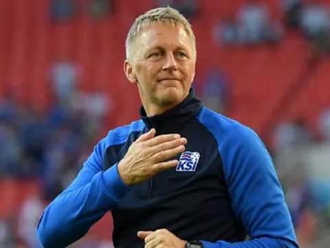 Iceland bị loại, HLV Hallgrimsson vẫn tự hào