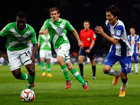 Hertha Berlin 1-0 Wolfsburg (Vòng 30 Bundesliga)