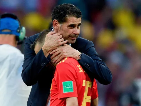 Hậu World Cup, Fernando Hierro nói lời chia tay tuyển Tây Ban Nha