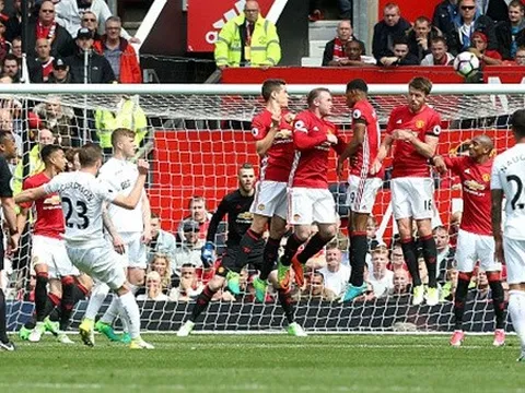 Highlight: Man United 1-1 Swansea City (Vòng 35 Ngoại hạng Anh)