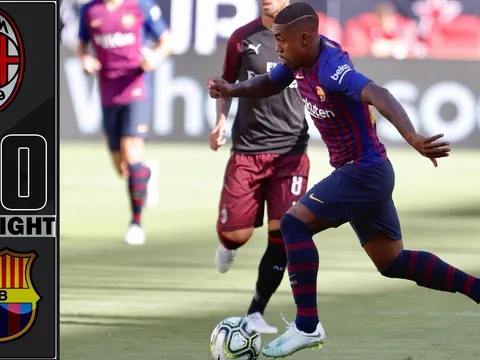 Highlights: AC Milan 1-0 Barcelona (ICC 2018)