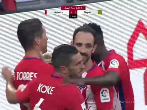 Highlights: Atlético Madrid 2-1 Napoli (Audi Cup 2017)