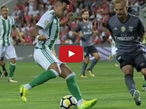Highlights: Benfica 2-1 Real Betis (giao hữu)