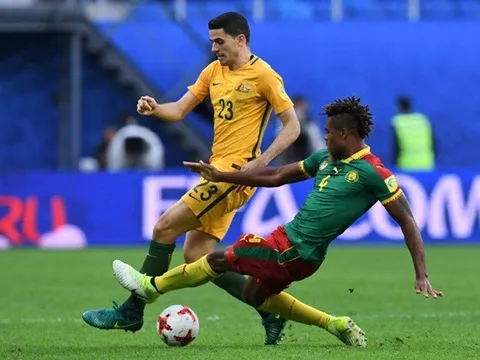 Highlights: Cameroon 1-1 Australia (Bảng B Confeds Cup)