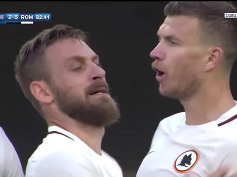 Highlights: Chievo 3-5 Roma (Vòng 37 Serie A)