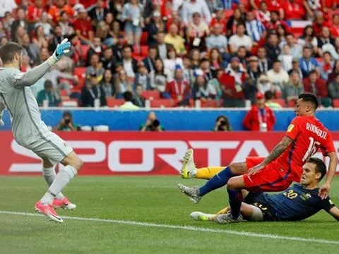 Highlights: Chile 1-1 Australia (Bảng B Confeds Cup)