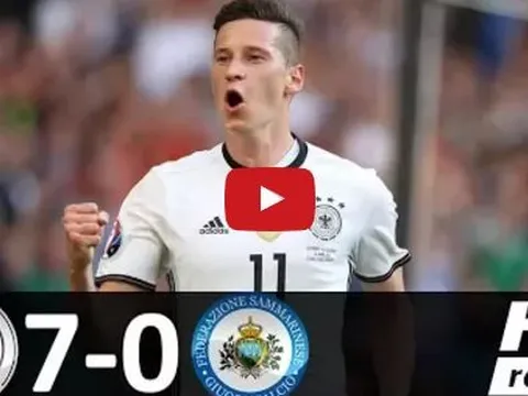 Highlights: Đức 7-0 San Marino (vòng loại World Cup)