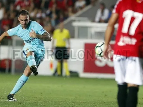 Highlights: Gimnastic 1-1 Barcelona (Giao hữu)