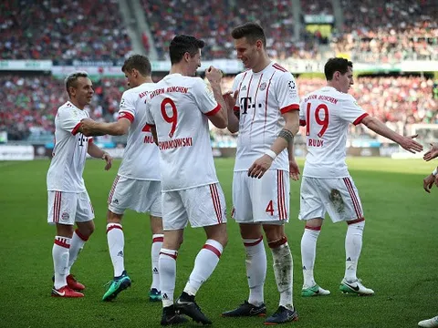 Highlights: Hannover 0-3 Bayern Munich (Vòng 31 Bundesliga)